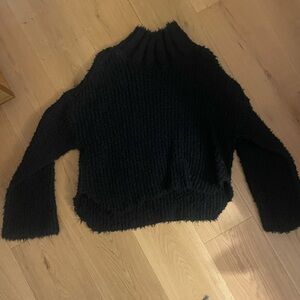 FREE PEOPLE Canyon Pullover in Black